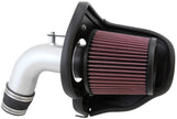 K&N Engineering 69-4525TS Silver Typhoon Cold Air Intake for Chevrolet Sonic 1.8L
