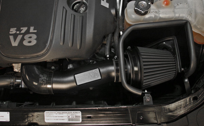 K&N Dodge/Chrysler 5.7L & 6.1L V8 Performance Cold Air Intake Kit (Part No. 71-1542)