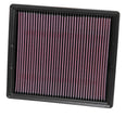 K&N Replacement Air Filter Panel for 2013-2014 Chevrolet Malibu and Buick Regal 2.0L/2.5L