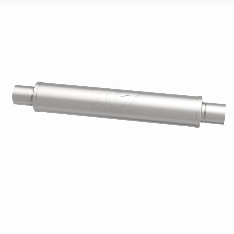 MagnaFlow Part Number 10436 Stainless Steel 4-Inch Round Performance Exhaust Muffler