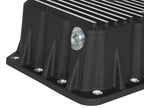 aFe Power Pro Series Engine Oil Pan for Ford Super Duty F-250/F-350 with 6.7L Power Stroke Diesel – Black with Machined Fins