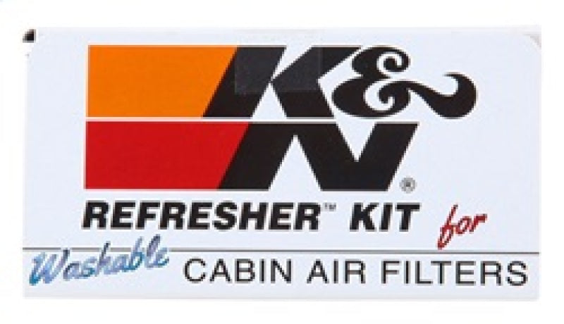 K&N Engineering Cabin Filter Cleaning Kit Part 99-6000 for Washable Air Filters