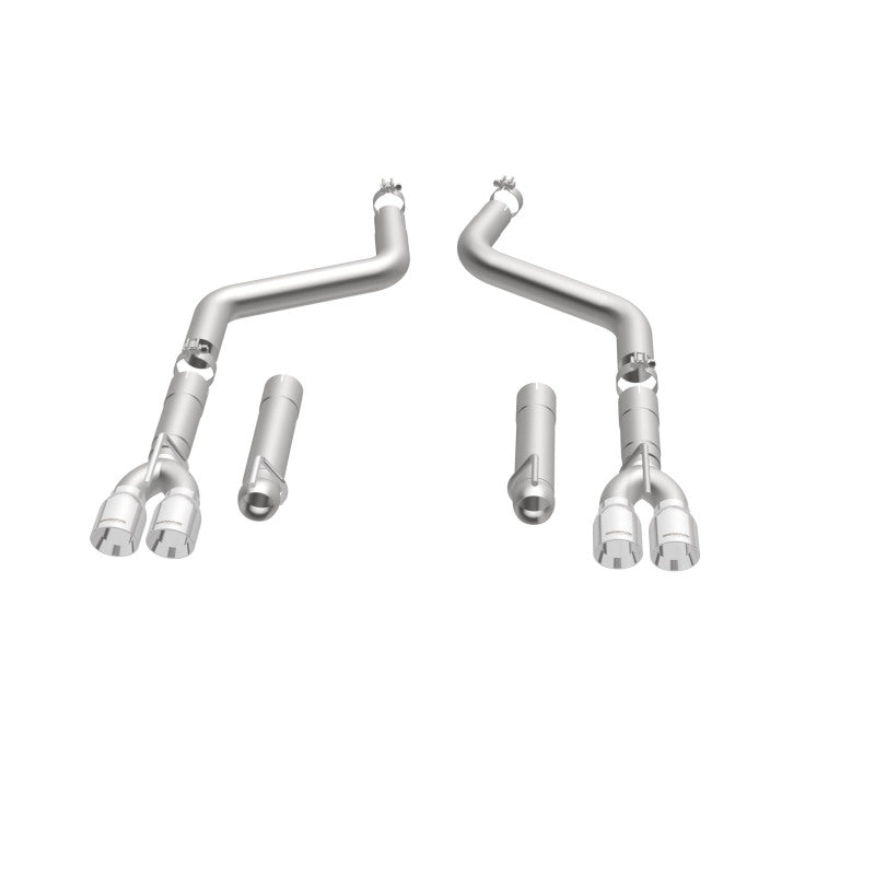 MagnaFlow Race Series Axle-Back Exhaust System for Dodge Challenger 2015-2023 – Stainless Steel, 3-inch with Quad Split Tips