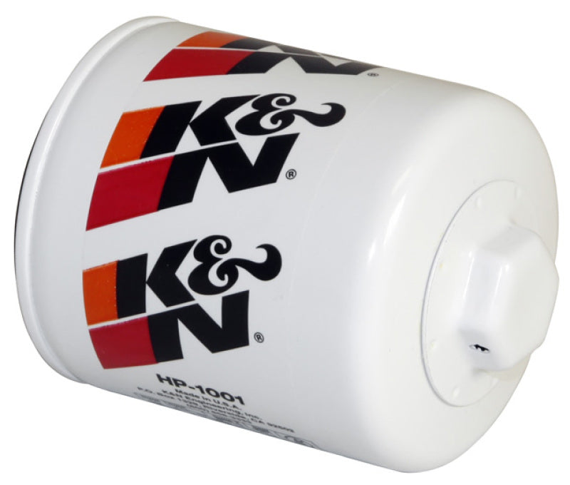 K&N Engineering Performance Gold Oil Filter for Chevy, Pontiac, GMC, and Buick - Part HP-1001