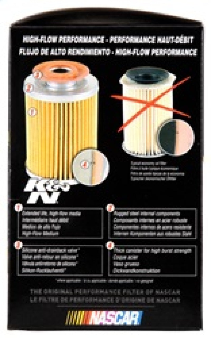 K&N Engineering HP-3001 Premium Oil Filter for Automotive Engines