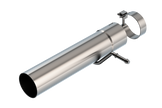Borla 20-22 Chevrolet and GMC Silverado/Sierra 6.6L T-304 Stainless Steel Extension Pipe - Brushed Finish