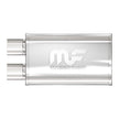 MagnaFlow 14210 Stainless Steel 5x8 Inch Oval Straight-Through Performance Muffler