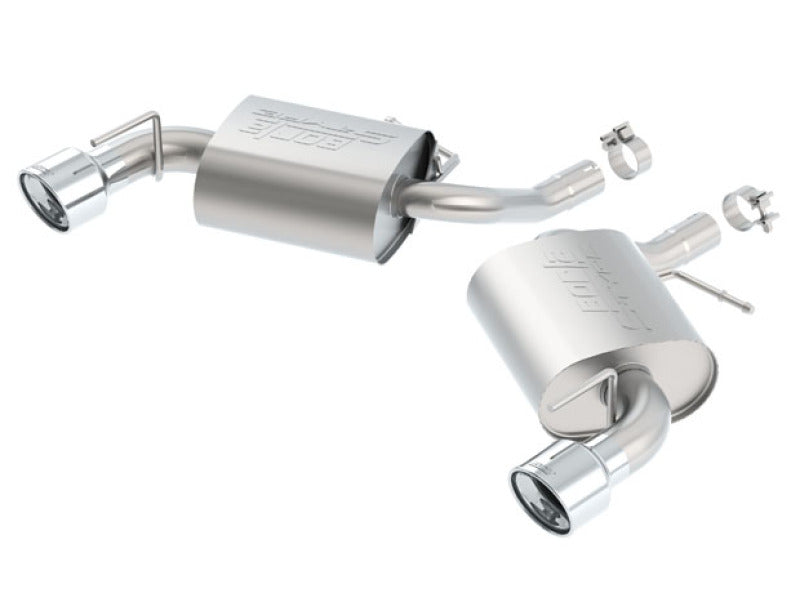 Borla S-Type Axle-Back Exhaust System for 2016-2023 Chevrolet Camaro 2.0L Turbo