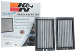 K&N Engineering VF2064 Washable Cabin Air Filter for 2018-2019 Jeep Wrangler JL 2.0L & 3.6L