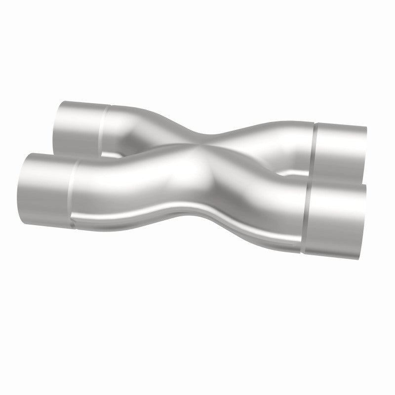 MagnaFlow Performance Exhaust X-Pipe 10791 - 2.50 Inch Stainless Steel for Custom Exhaust Systems