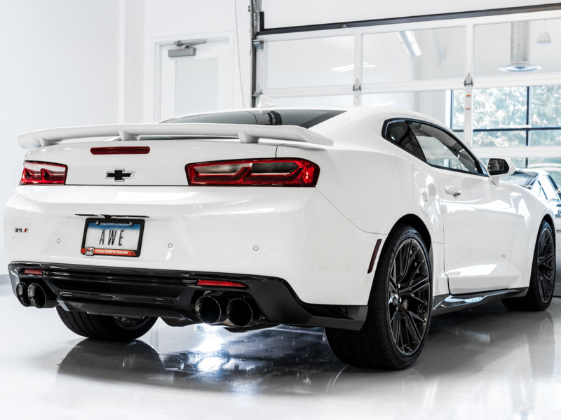 AWE Tuning 16-24 Chevy Camaro SS Touring Edition Cat-Back Exhaust with Diamond Black Tips