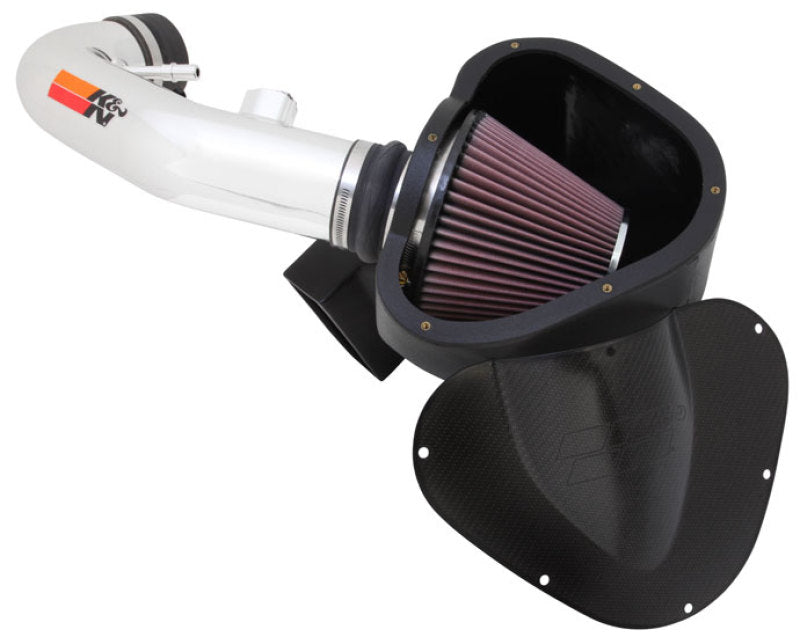 K&N Engineering 69-3527TP Cold Air Intake System for 2011-2014 Ford Mustang GT 5.0L V8