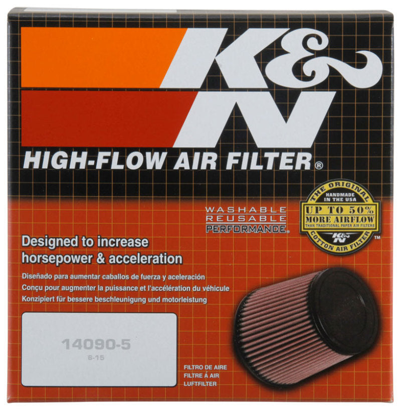 K&N Engineering Custom Round Racing Air Filter Kit - 5.875 inch OD, 1.313 inch ID, 1.81 inch Height