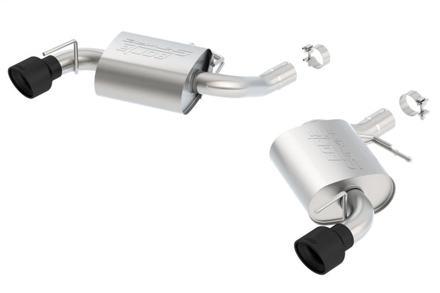 Borla S-Type Axle-Back Exhaust System for 2016-2024 Chevrolet Camaro SS and LT1 Models