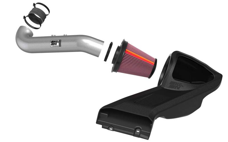 K&N Engineering NextGen Aluminum Cold Air Intake for Ford F-150 V8 5.0L (Part 70-2591)