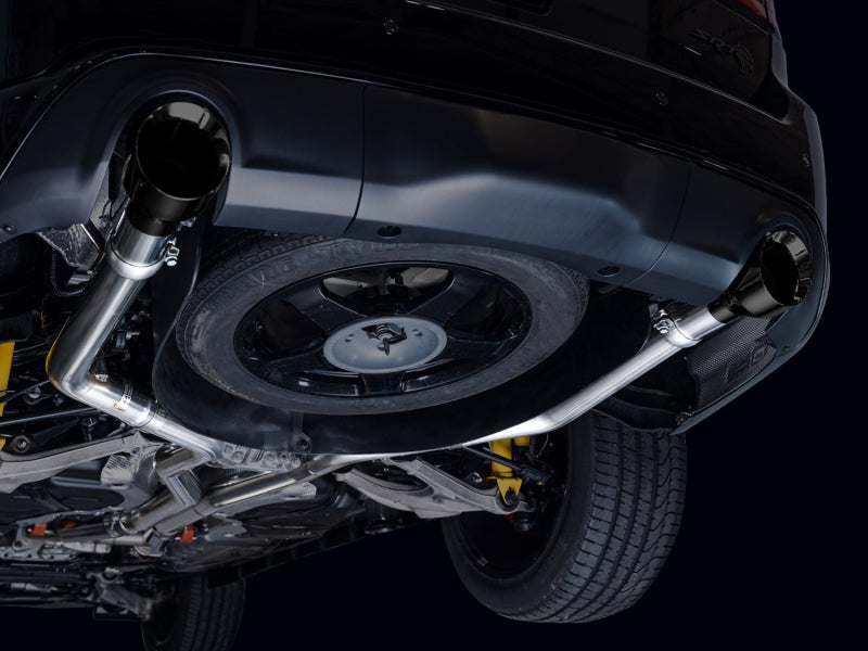 AWE Tuning Track Edition Exhaust with Diamond Black Tips for Dodge Durango 2018-2024