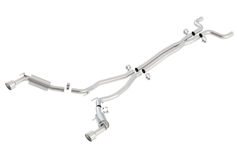 Borla S-Type Cat-Back Exhaust System for 2010-2013 Chevrolet Camaro SS 6.2L V8