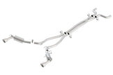 Borla S-Type Cat-Back Exhaust System for 2010-2013 Chevrolet Camaro SS 6.2L V8