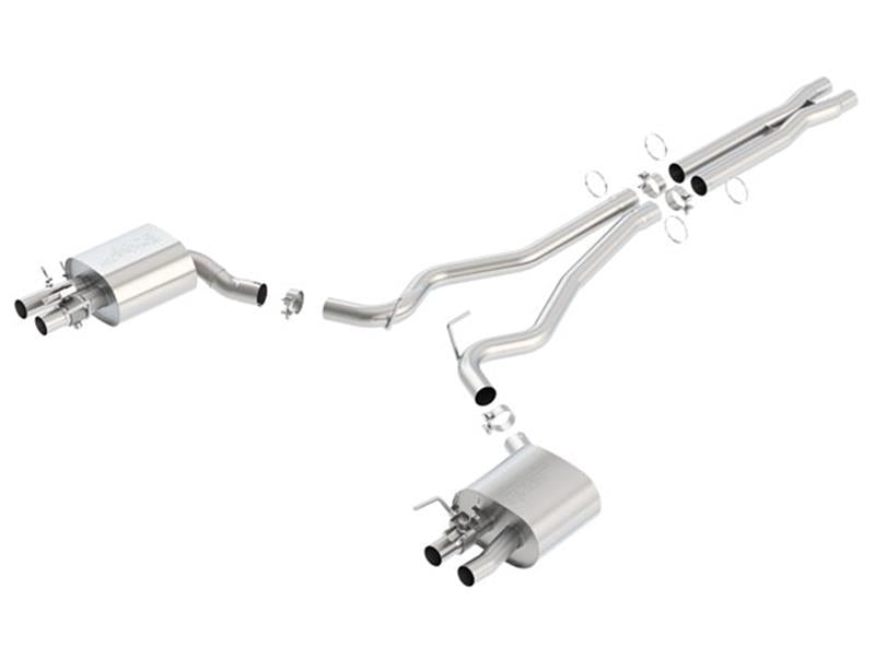 Borla ATAK Cat-Back Exhaust System for 2015-2020 Ford Mustang Shelby GT350 5.2L V8