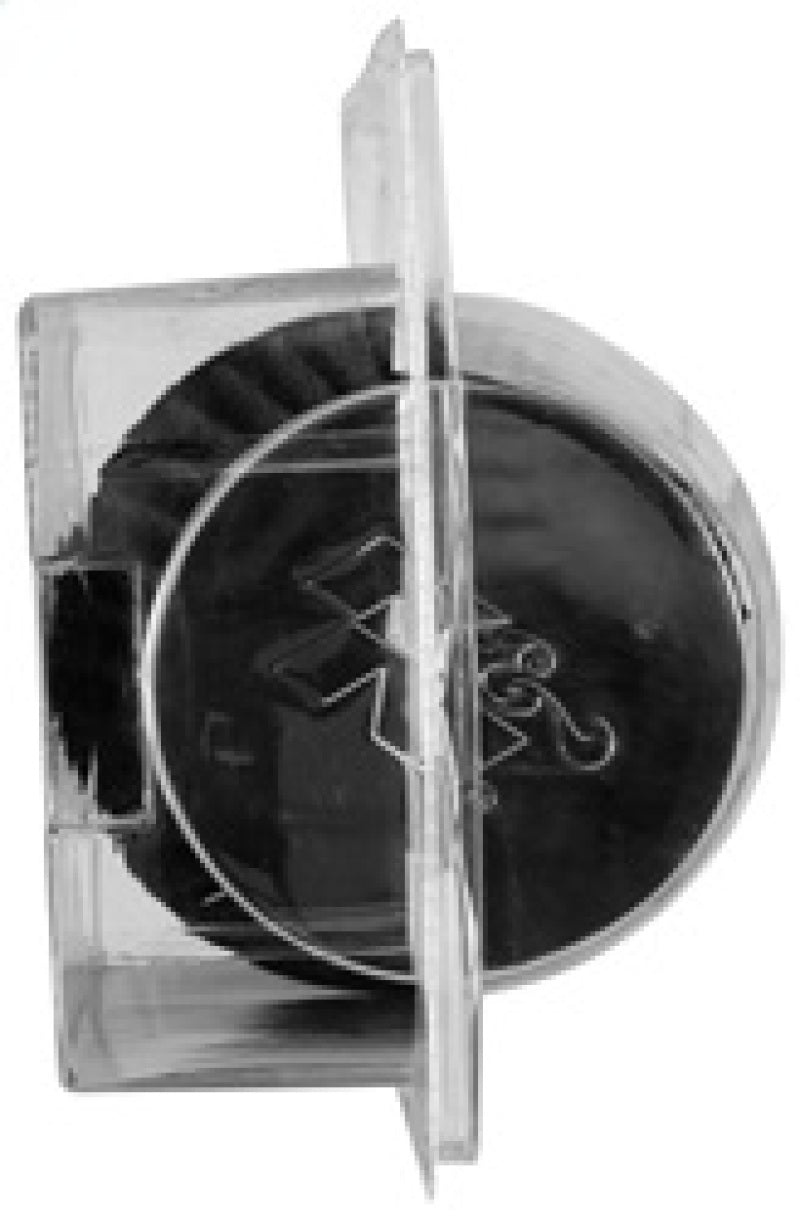 K&N Engineering Universal Chrome Air Filter with Adjustable Flange - Part RG-1003RD-L