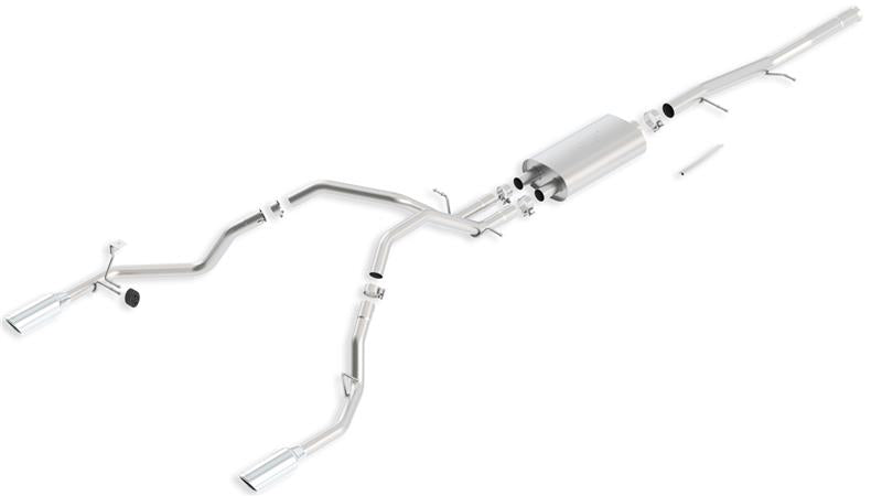 Borla S-Type Cat-Back Exhaust System for 2009-2013 Chevrolet Silverado 1500 & GMC Sierra 1500