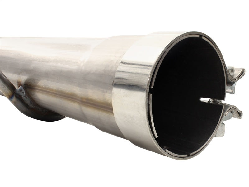 aFe MACH Force XP 3-inch to 3.5-inch Stainless Steel Cat-Back Exhaust System with Polish Tip for Ford Super Duty (1999-2004)
