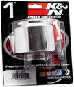 K&N Engineering 62-1511 1-Inch Flange Crankcase Vent Filter with Chrome Top and Reusable Cotton Media