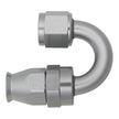 DeatschWerks 8AN Female Swivel 180-Degree Hose End PTFE with Olive Insert - Anodized DW Titanium
