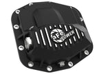 aFe Power Pro Series Front Differential Cover for Jeep Wrangler JL & Gladiator JT - Black with Machined Fins, Dana M210