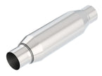 Borla CrateMuffler Resonator 2.25-inch Center/Center, 3.5-inch Round x 10-inch Body, Stainless Steel