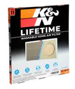 K&N HVAC Filter - 20 x 20 x 1, Reusable Pleated Synthetic Air Filter with MERV 11 Rating