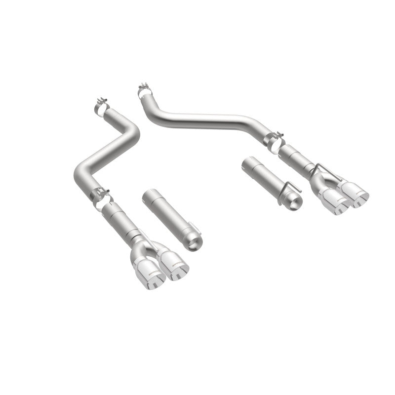 MagnaFlow Race Series Axle-Back Exhaust System for Dodge Challenger 2015-2023 – Stainless Steel, 3-inch with Quad Split Tips