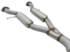 aFe Large Bore HD 3-inch Stainless Steel Cat-Back Exhaust with Black Tips for Jeep Grand Cherokee WK2 (2014-2019) V6-3.6L