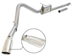 aFe MACH Force XP 3-inch to 3.5-inch Stainless Steel Cat-Back Exhaust System with Polish Tip for Ford Super Duty (1999-2004)