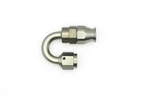 DeatschWerks 6AN Female Swivel 180-Degree Hose End PTFE with Olive Insert