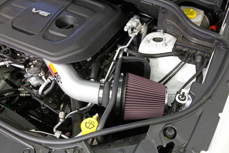 K&N Engineering 77-1572KS Performance Cold Air Intake Kit for 2016-2017 Jeep Grand Cherokee & Dodge Durango V6-3.6L