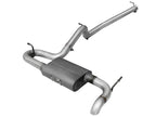 aFe Scorpion Aluminized Hi-Tuck Cat-Back Exhaust System for Jeep Wrangler (07-18 V6 3.6L/3.8L) Part #49-08043