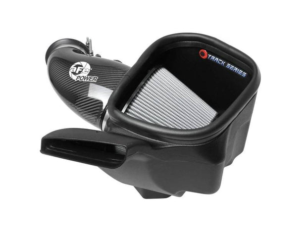 aFe 12-21 Jeep Grand Cherokee 6.4L Track Series Carbon Fiber Cold Air Intake with Pro Dry S Filter