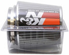 K&N Engineering RG-1001WT Universal Chrome Round Tapered Air Filter – 4-Inch Flange, Reusable and Washable