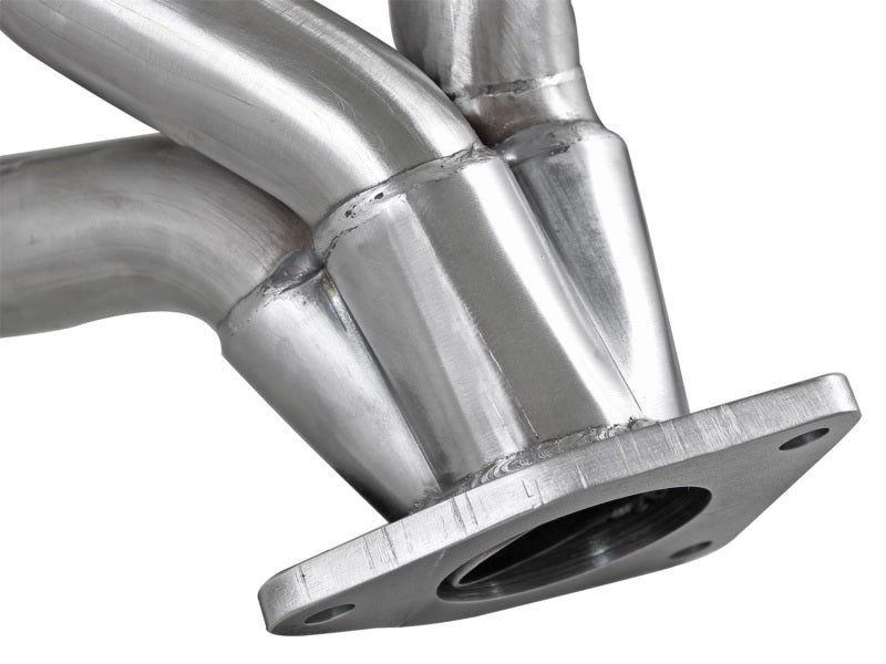 aFe Power Twisted Steel Header for GM Silverado/Sierra 1500 V8 (02-13) – 409 Stainless Steel Performance Header