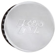 K&N Engineering 62-1460 Chrome Finish Rubber Base Crankcase Vent Filter with 1.5-inch Flange