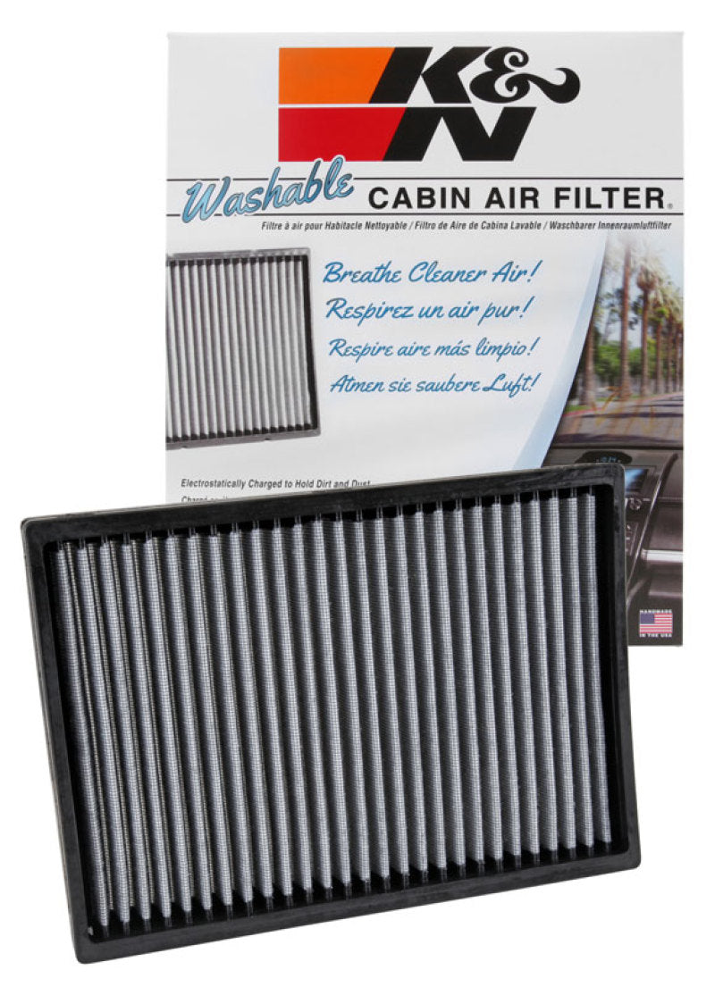 K&N Engineering VF2027 Washable Cabin Air Filter for Dodge Charger and Challenger (2011-2015)