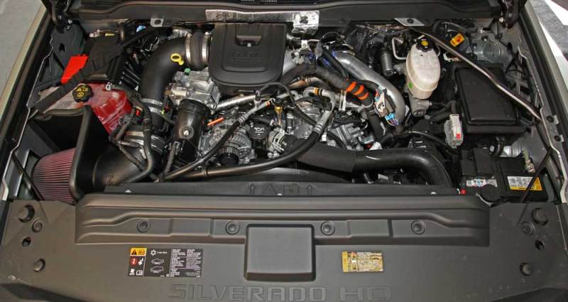K&N Engineering Part 63-3087 Cold Air Intake System for 2015 Chevrolet Silverado and GMC Sierra 2500/3500 HD with 6.6L V8
