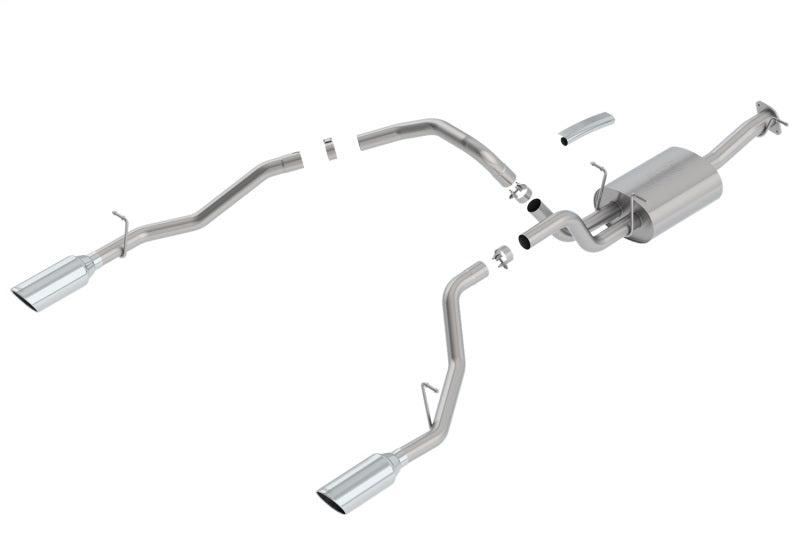 Borla S-Type Cat-Back Exhaust System for 2019-2026 Ram 1500 5.7L V8 with Through Bumper Exit