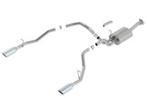 Borla S-Type Cat-Back Exhaust System for 2019-2026 Ram 1500 5.7L V8 with Through Bumper Exit