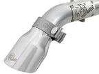 aFe Mach Force-Xp Axle-Back Exhaust System with Polished Tip for Jeep Wrangler JL 2018-2020