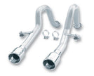 Borla 97-04 Chevrolet Corvette 5.7L V8 Straight Pipe Cat-Back Exhaust System with Dual 4-inch Tips