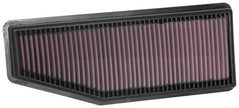 K&N Engineering 33-5088 High-Flow Reusable Air Filter for 2019-2020 Jeep Cherokee 2.0L Turbo