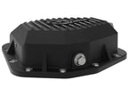 aFe Power 46-71290B Street Series Rear Differential Cover for Ford Bronco 2021-2022 with Dana M220 Axle - Black with Machined Fins