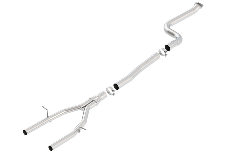 Borla 60622 Mid-Pipe with Y-Pipe for 2016-2023 Chevrolet Camaro 2.0L Turbo